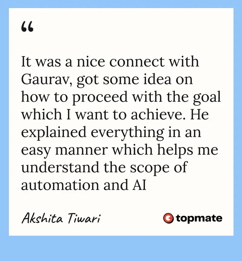 Akshita's Testimonial